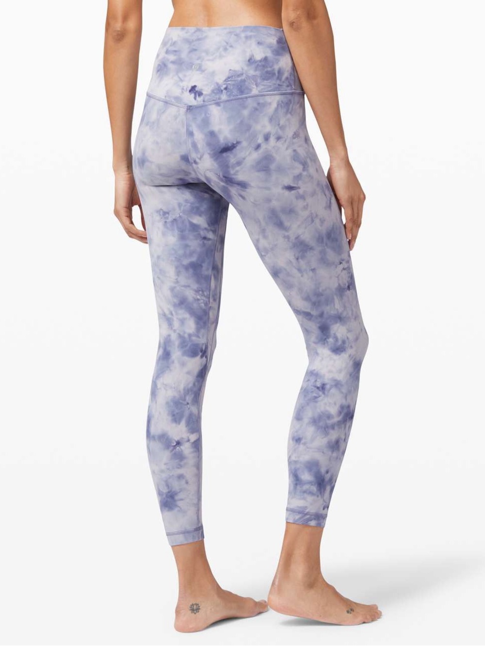 Lululemon Align Pant 25" *Diamond Dye Diamond Dye Iced Iris Peri Purple Size 6